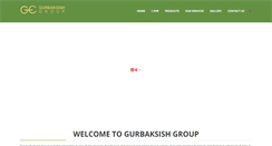 Desktop Screenshot of gurbaksishgroup.com